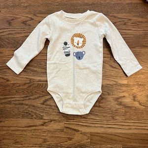 NWOT Pekkle 18 mo long sleeve body suit.